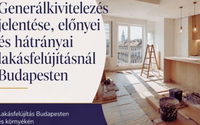 Generálkivitelezés jelentése, előnyei és hátrányai lakásfelújításnál Budapesten